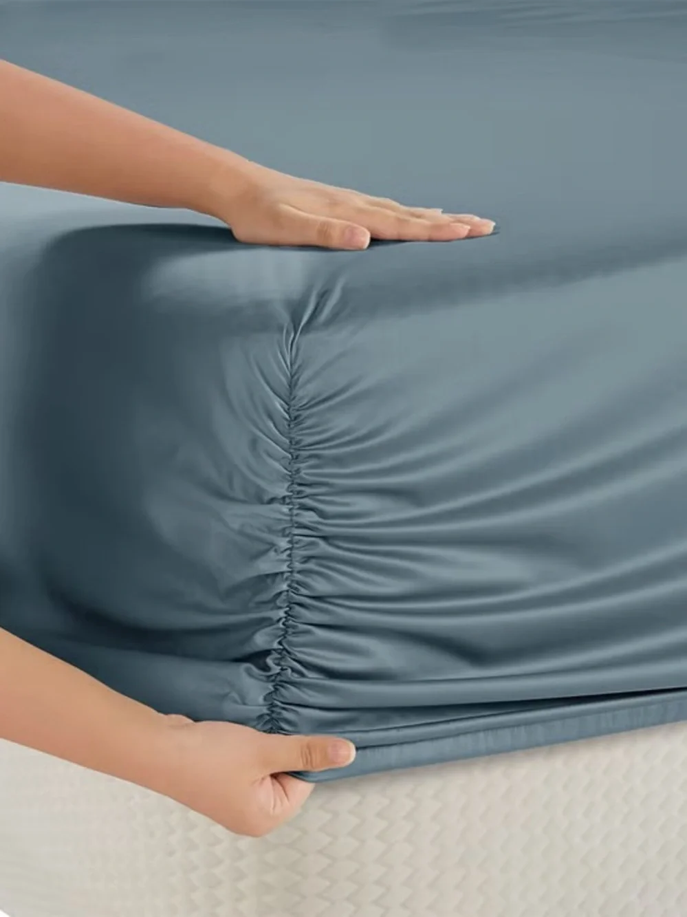 Hotel Signature King 800 TC Extra Long Staple Cotton Sateen Sheet Set NWT